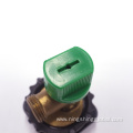 PVC brass bracket valve